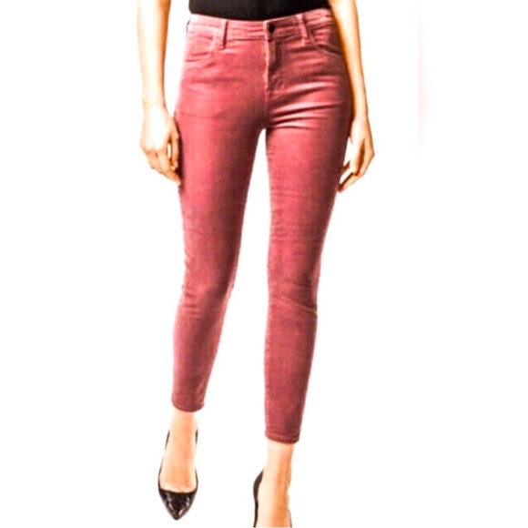 Free People high rise skinny ankle jeans size coral 26 - Picture 10 of 10